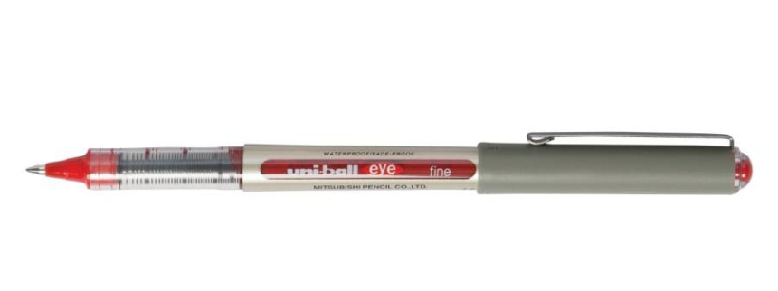 Uni-Ball Eye UB-157 Rollerball Pen Medium 0.5 mm Red