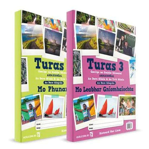 Turas 3 - Junior Cycle Irish - 2nd / New Edition Portfolio and Activity Book - Only