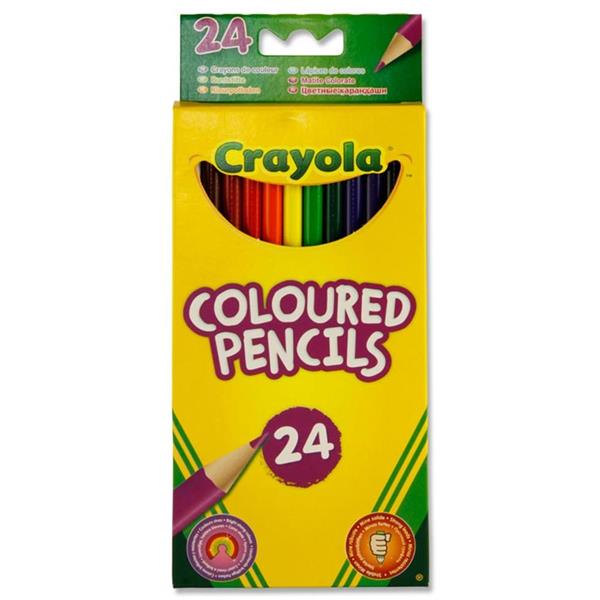 Crayola 24 Pkt. Coloured Pencils