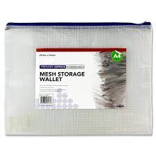 Premier A4 Mesh Storage Wallet