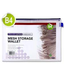 Premier B4 Mesh Storage Wallet