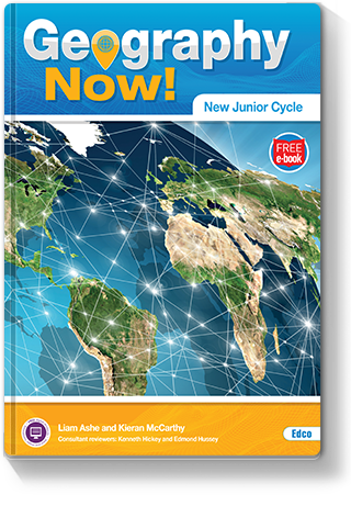 Geography Now Text + Activity Book + Graphic Organiser+ e-book (New Junior Cycle)