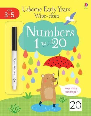 Early Years Wipe-Clean Numbers 1 To 20