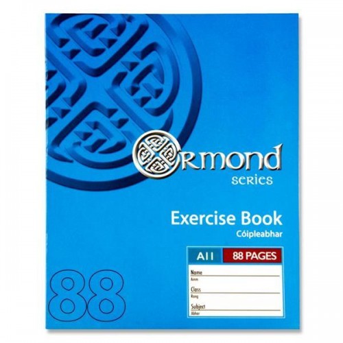 Ormond Exercise Book - A11 88Page